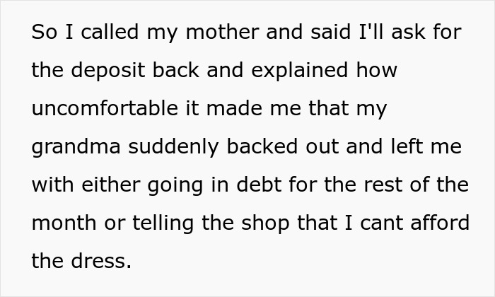 Heartless Family Brands Devastated Bride A Bridezilla After Grandma Revokes Her Gown Fund