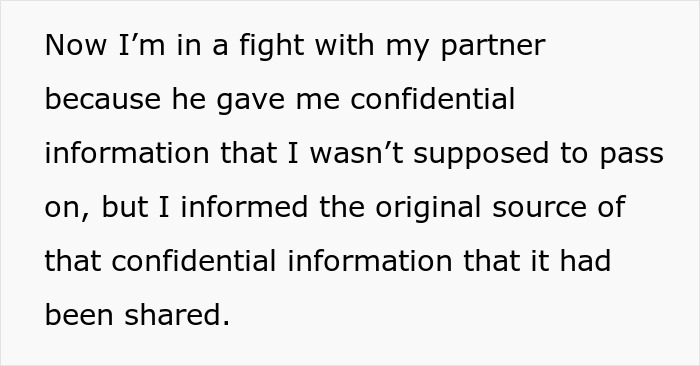 Woman Tells SIL Her Own Mom Leaked Confidential Information, Gets Scolded For Starting Family Drama