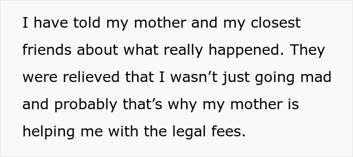 Text excerpt about a woman sharing her story after uncovering her husband&rsquo;s affair and seeking legal help.