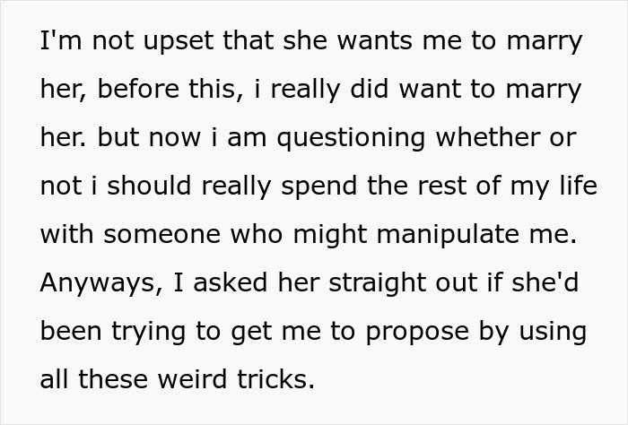 &ldquo;A Way To Control Her&rdquo;: Guy Refuses To Propose To His Girlfriend After He Said He Would, Explains Why