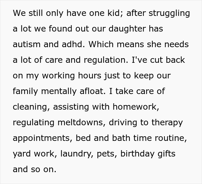 Woman expecting in-laws to gift money to family, discovers they intended the gift for her husband only.