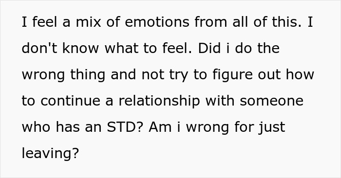 BF &ldquo;Forgets&rdquo; To Inform GF About His STD For Years, Then Complains She&rsquo;s Not Supportive