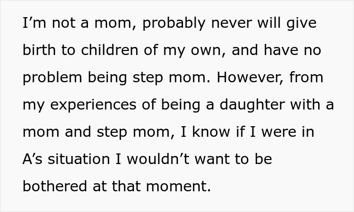 Text excerpt about experiences with mom and step mom, reflecting on best friend fight mom situations and emotions.