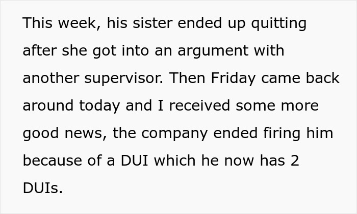 Woman congratulates boyfriend and his pregnant mistress in front of coworkers during an awkward office moment.