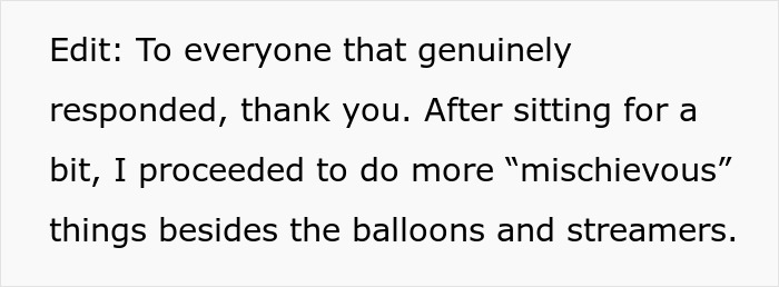 Text post discussing a mom&rsquo;s experience with a small birthday party and a cruel dad&rsquo;s comment about kids' birthdays.