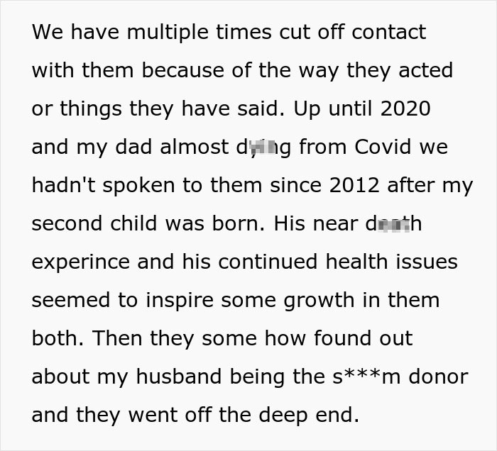 Conservative Parents Try To Ruin Daughter&rsquo;s Life Because Her Husband Helped 2 Lesbian Couples Have Kids