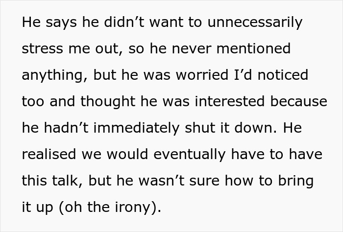 Text excerpt discussing stress and concern about a pregnant woman&rsquo;s situation in a complex emotional plot.