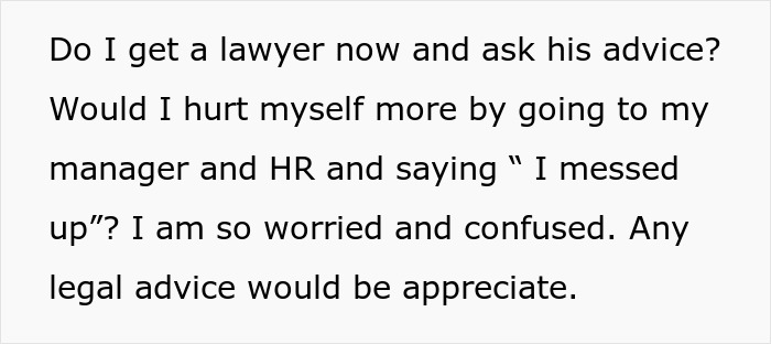 Cancer survivor lifts shirt at work to silence rumors, now fears consequences and personal impact of her actions.