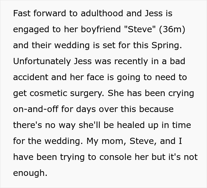 Woman Flabbergasted After Mom Offers An Absolutely Unhinged Idea To Save Her Twin Sister&rsquo;s Wedding