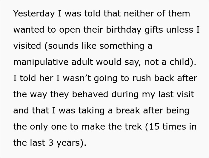 Man feels sad seeing niblings being brainwashed to hate him and decides to cut contact with family for peace.