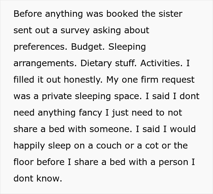 Friend Furious After Woman Books Her Own Hotel Room Because Every Single Boundary Of Hers Was Ignored