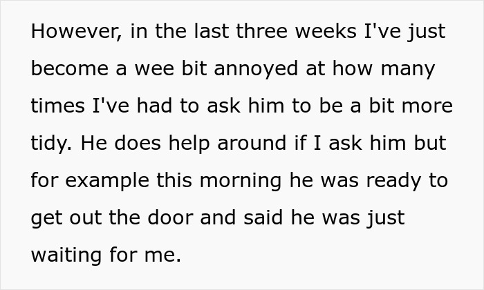 Lady Gets The Ick As She Has To Clean Up After BF, Wonders If Living With Him Is The Right Decision Lady Gets The Ick As She Has To Clean Up After BF, Wonders If Living With Him Is The Right Decision