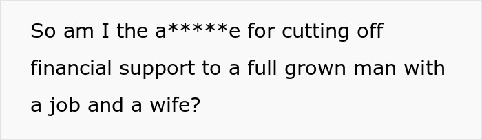 Man Loses Wife And His Adoptive Son Cuts Him Off, Only To Come Back Begging For Money