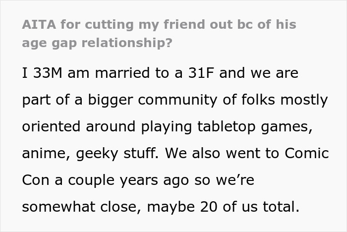 Disturbed Friends Ban 37-Year-Old Guy From Hangouts After He Starts Seeing His 19YO Girlfriend