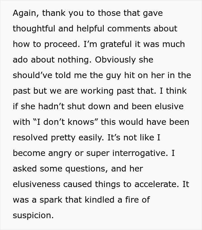 Man Feels Betrayed As Wife Hides Snap History With Attractive Coworker From Him, Suspects An Affair