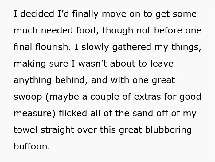 Elderly Beach Couple Tries To Intimidate Man, Gets Served Karma With Wind-Blown Sand