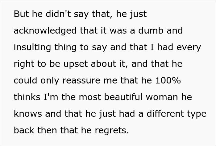 Alt text: Wife realizes hubby downgraded from gorgeous to kind and feels crushed after he mentions ex was model pretty Alt text: Wife realizes hubby downgraded from gorgeous to kind and feels crushed after he mentions ex was model pretty