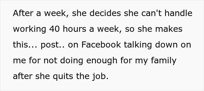 Text on a white background showing a guy complaining about his wife and people online worried about their kid.