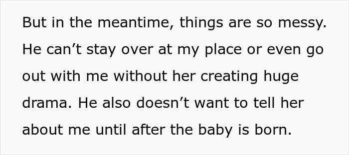 Woman Asks The Internet How To Get Rid Of Her BF&rsquo;s Pregnant Ex, Gets A Brutal Reality Check