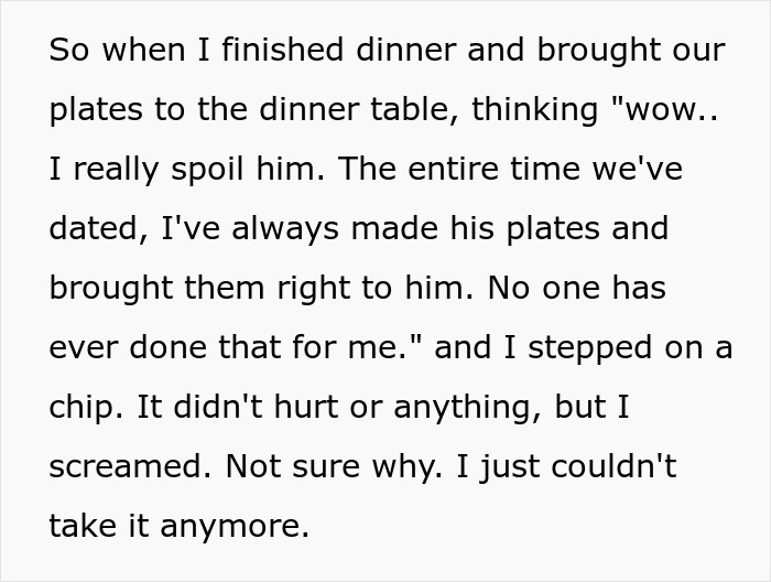 Man Throwing A Bag Of Chips At Wife Is Her Last Straw, She Leaves Him For The 4th And Last Time