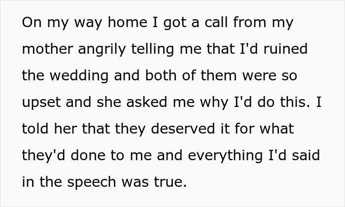 Man Exposes Bride And Groom&rsquo;s Horrible Betrayal During A Speech At Their Wedding And Leaves