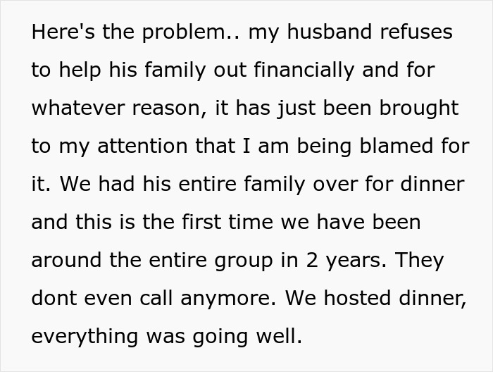 Woman Kicks Husband's Entitled Family Out After They Call Her Out For Not Having A Job Woman Kicks Husband's Entitled Family Out After They Call Her Out For Not Having A Job