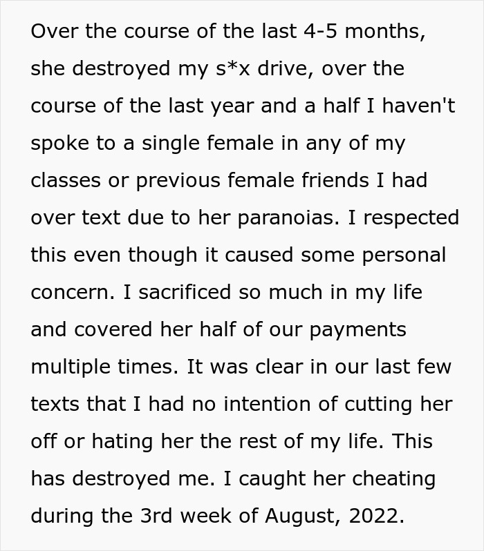 O relacionamento “perfeito” do homem desmorona depois que a namorada trai, pega o gato e desaparece