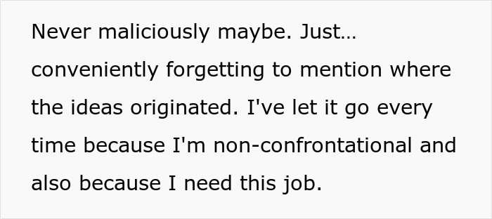 Toxic Boss Takes Credit For Employee's Hard Work, Falls Flat On His Face As They Finally Expose Him