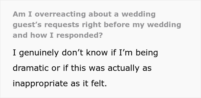 Woman Barely Knows Bride But Sends Lengthy Baby Updates, Last-Minute Ask Finally Gets Shut Down Woman Barely Knows Bride But Sends Lengthy Baby Updates, Last-Minute Ask Finally Gets Shut Down