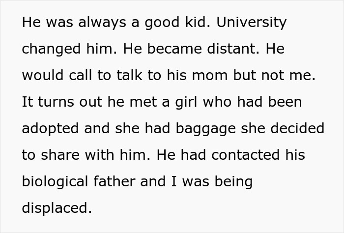 Man Loses Wife And His Adoptive Son Cuts Him Off, Only To Come Back Begging For Money