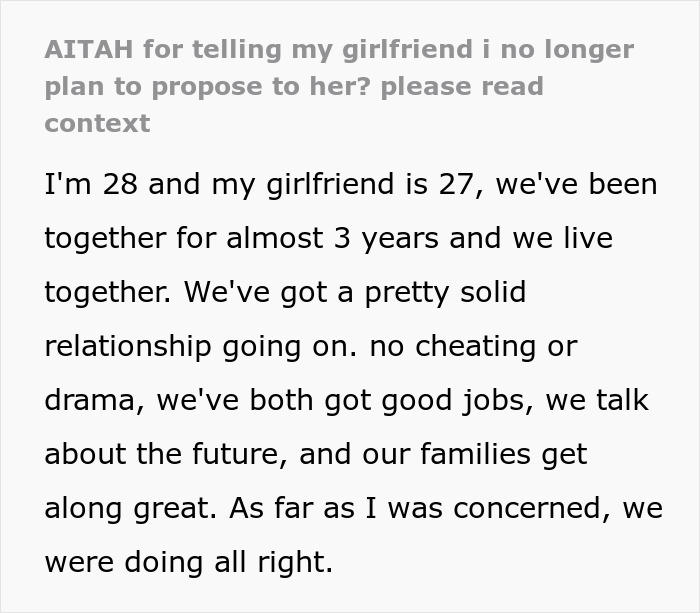 &ldquo;A Way To Control Her&rdquo;: Guy Refuses To Propose To His Girlfriend After He Said He Would, Explains Why