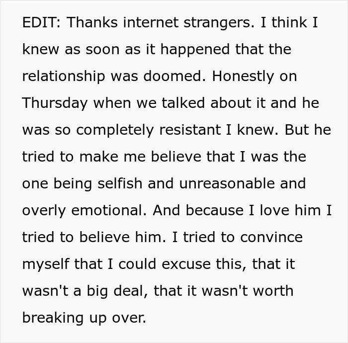 Mulher questiona sua sanidade depois que namorado militar se casa com outra pessoa e chama isso de “normal”