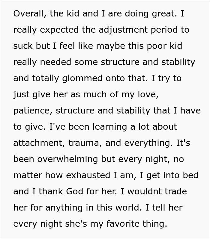 Single man's life changes overnight after becoming her legal father, providing love, structure, and stability to his new child. Single man's life changes overnight after becoming her legal father, providing love, structure, and stability to his new child.
