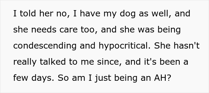 Woman Refuses To Dogsit Her Brother's Elderly Dog, Gets Shocked When He Declines To Babysit Her Kids Woman Refuses To Dogsit Her Brother's Elderly Dog, Gets Shocked When He Declines To Babysit Her Kids