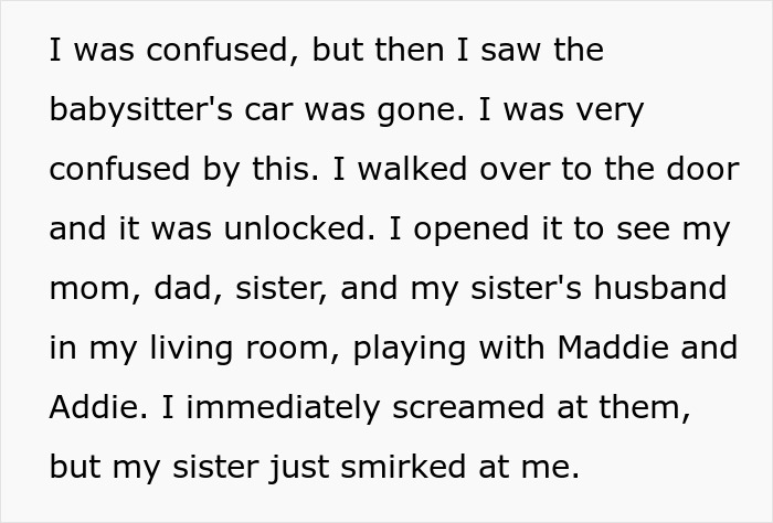 Family Demands Woman Give Up Her Babies To Sister Who "Deserves Them More," Steals Them After She Refuses