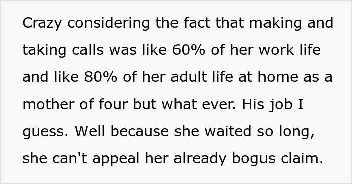 Text discussing the challenges of balancing mom work and family relationships amid ongoing drama and responsibilities.