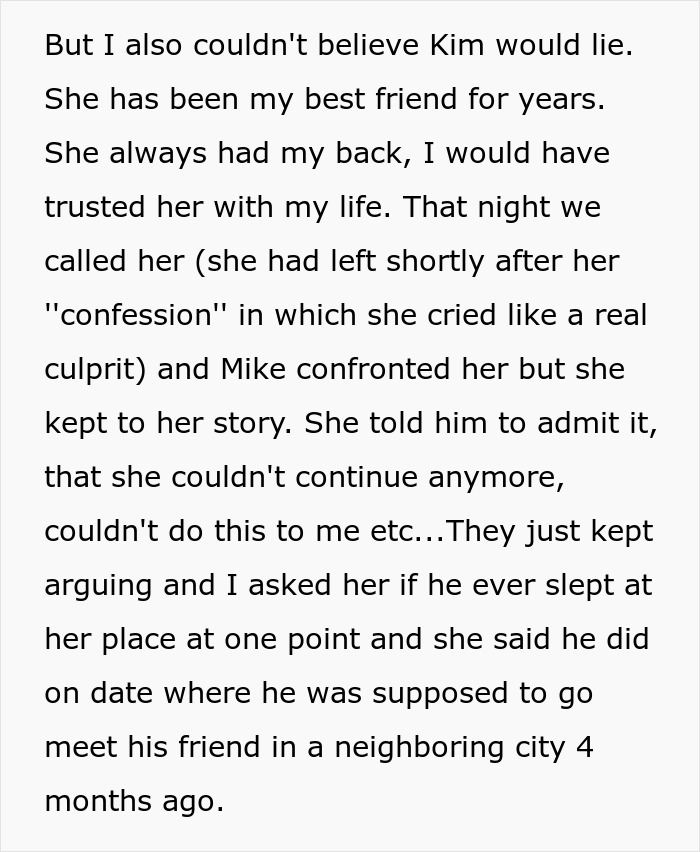 Woman Confused Why Friend Claims She Slept With Her BF When She Didn&rsquo;t