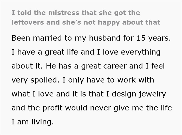 Alt text: Woman dealing with husband&rsquo;s mistress who keeps trying to contact her while maintaining her calm and life balance.