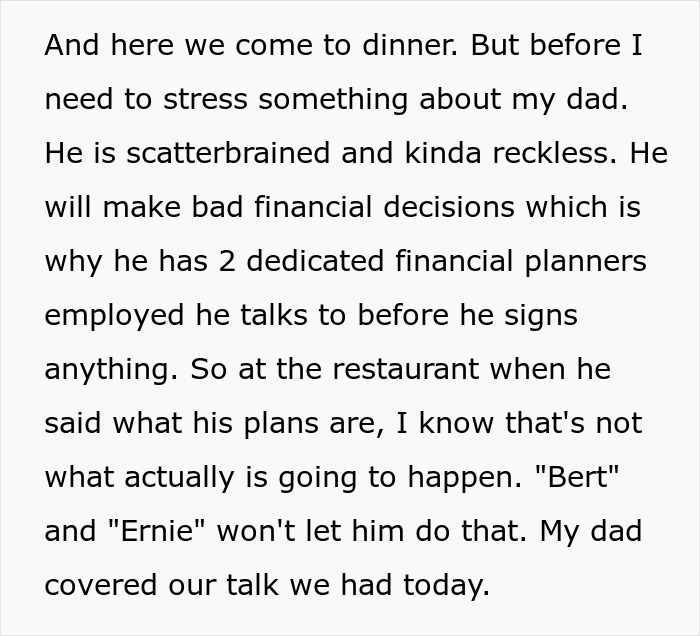 Retiring Dad Picks Prot&eacute;g&eacute; As Main Heir To The Business, Son Gets A Small Slice And More Resentment