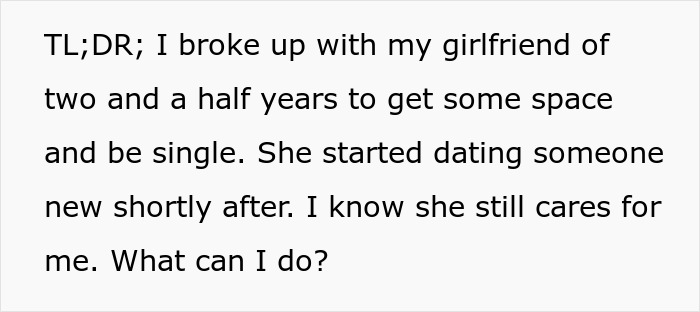 Man Regrets Dumping His GF After No Other Women Want Him, Harasses Her When She Moves On Fast