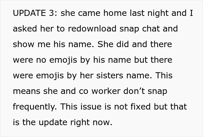 Man Feels Betrayed As Wife Hides Snap History With Attractive Coworker From Him, Suspects An Affair