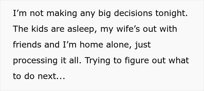 Man reflecting alone at night, feeling crushed after wife says he doesn&rsquo;t excite her and considers open marriage.
