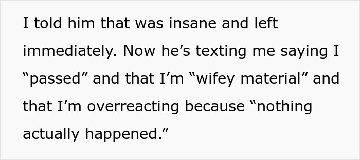 Text message expressing feeling disrespected after a loyalty test involving a cousin hitting on girlfriend.