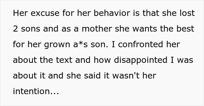 Text excerpt about a mother worried her grown son is doing too much caring for his baby at 4 AM.