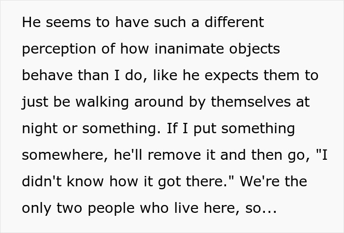 Stressed wife frustrated while unhelpful husband rearranges belongings causing tension at home. Stressed wife frustrated while unhelpful husband rearranges belongings causing tension at home.