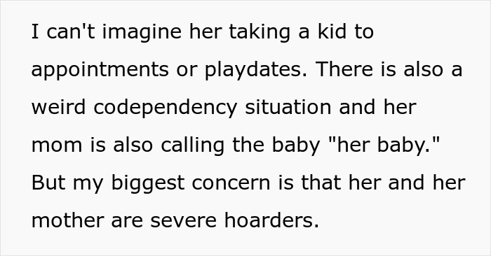 Alt text: Severe hoarders mom and pregnant daughter turn home into a landfill, family friend plans to call CPS after birth concerns
