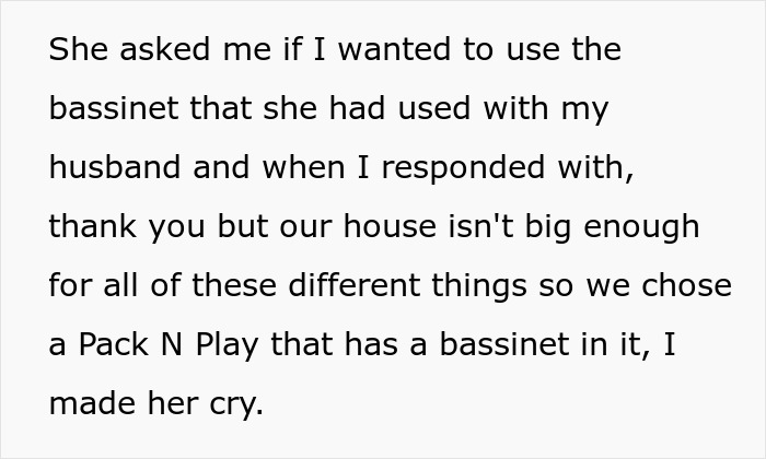 New mom experiences anxiety during in-laws visits while netizens criticize husband for not intervening.