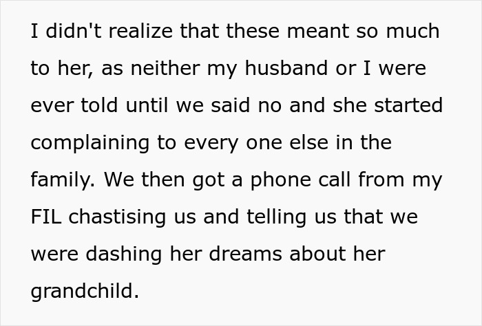 Text excerpt describing new mom&rsquo;s anxiety and family conflict during in-laws visits, highlighting husband&rsquo;s role.