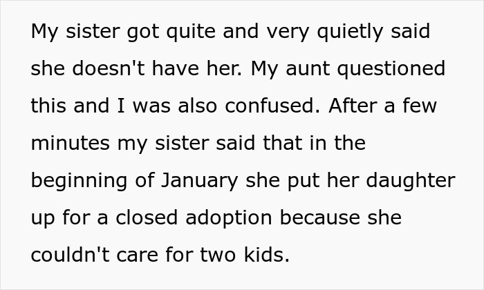 "She Wanted To Be A Boy Mom": Lady Loses It As Sis Gives Up Daughter For Adoption After Having Son