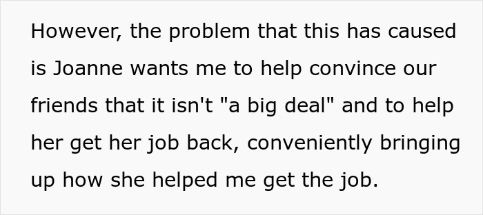Woman Torn Between Loyalty And Career After Friend Gets Fired Over Controversial Online Work Woman Torn Between Loyalty And Career After Friend Gets Fired Over Controversial Online Work